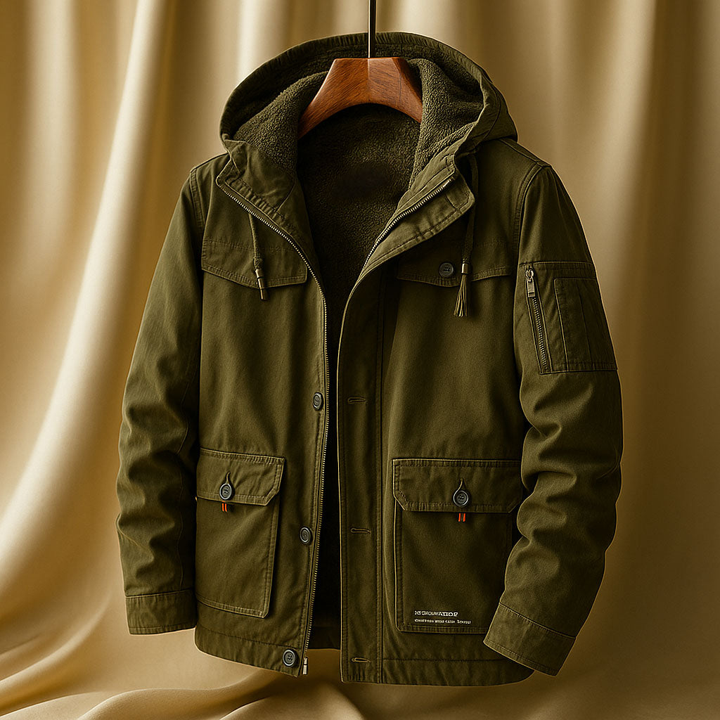 Kyle - Casual Hooded Jacket | By Julian & Claire Toronto