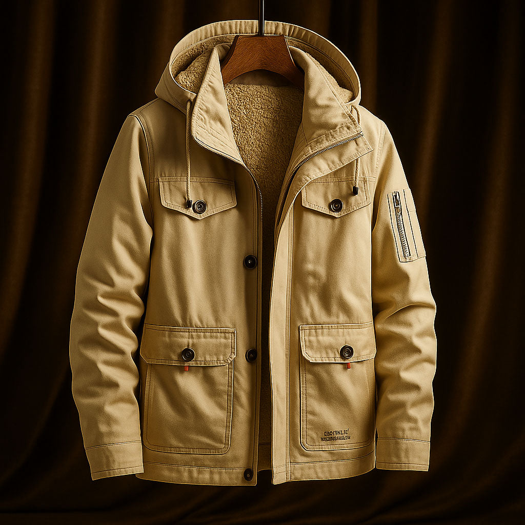 Kyle - Casual Hooded Jacket | By Julian & Claire Toronto