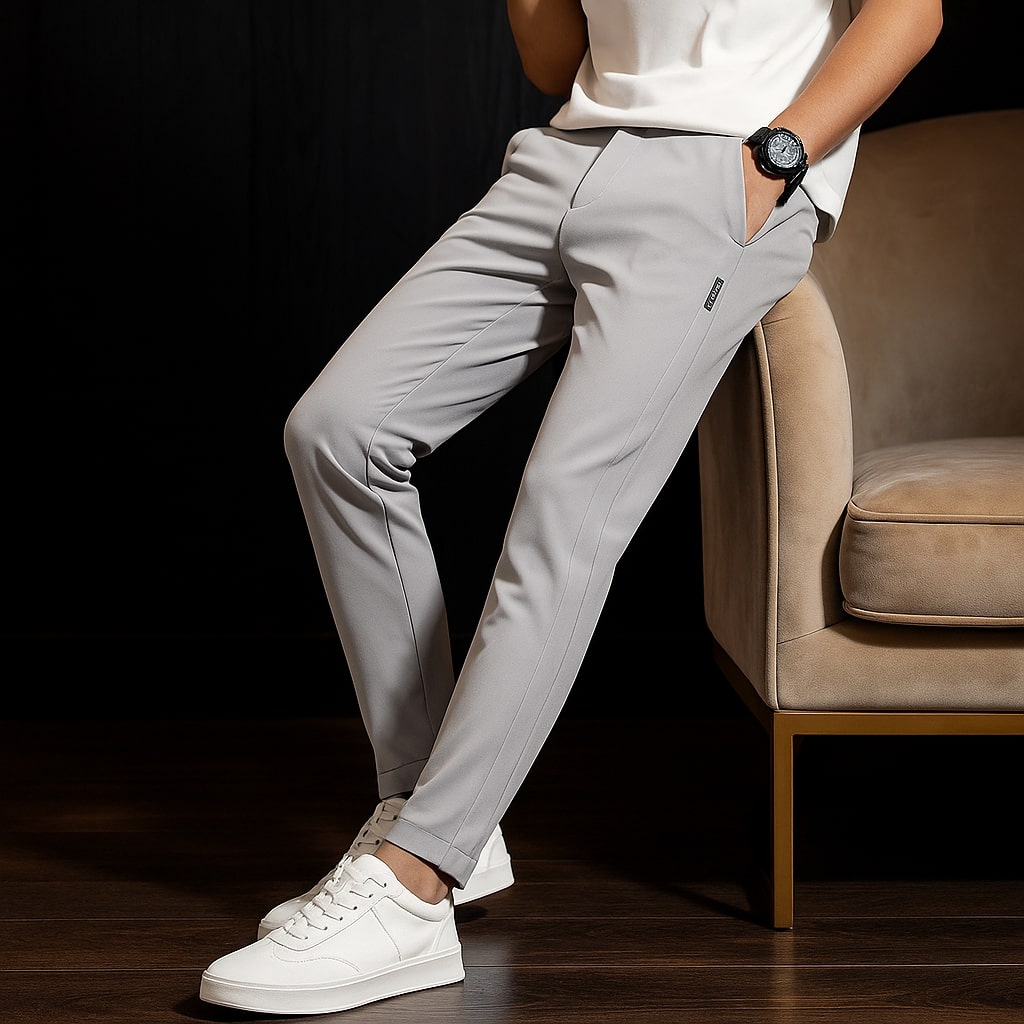 James - Modern Comfort Trousers | By Julian & Claire Toronto