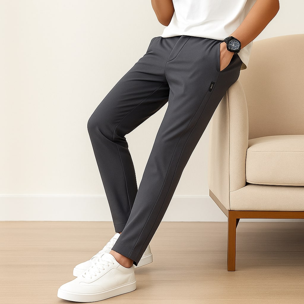 James - Modern Comfort Trousers | By Julian & Claire Toronto