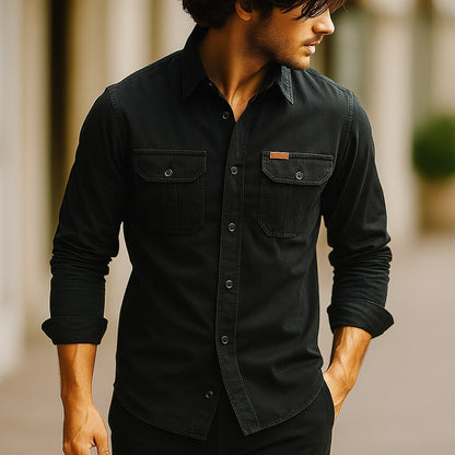 Frank - Classic Utility Shirt | By Julian & Claire Toronto