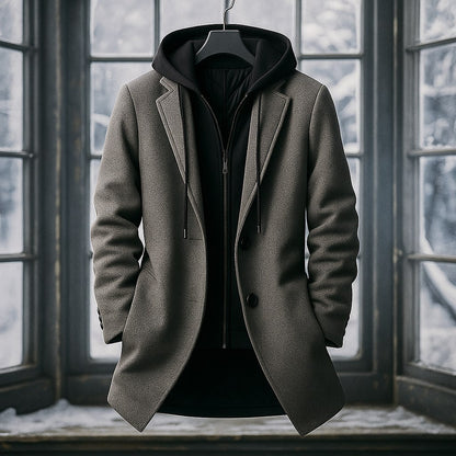 Matthew - Hooded Layer Coat | By Julian & Claire Toronto
