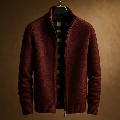 Kevin - Classic Ribbed Zip Jacket | By Julian & Claire Toronto