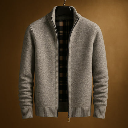 Kevin - Classic Ribbed Zip Jacket | By Julian & Claire Toronto