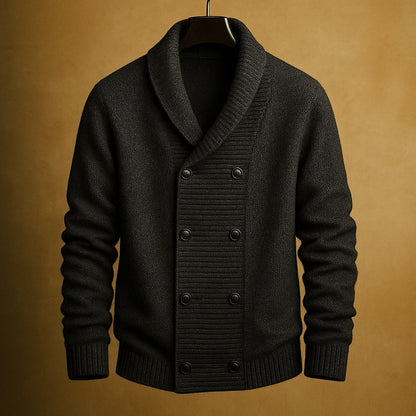 Roger - Classic Shawl Collar Cardigan | By Julian & Claire Toronto