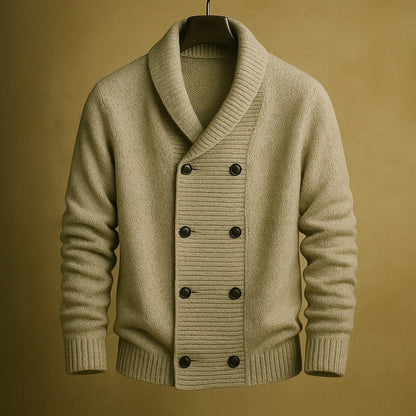 Roger - Classic Shawl Collar Cardigan | By Julian & Claire Toronto