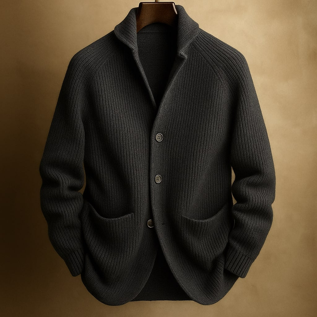 Larry - Modern Button Cardigan | By Julian & Claire Toronto