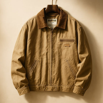 Corey - Modern Stand Collar Jacket | By Julian & Claire Toronto