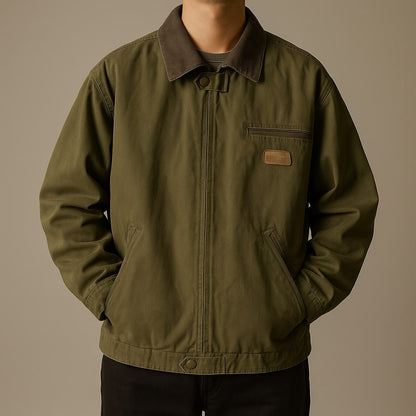 Corey - Modern Stand Collar Jacket | By Julian & Claire Toronto