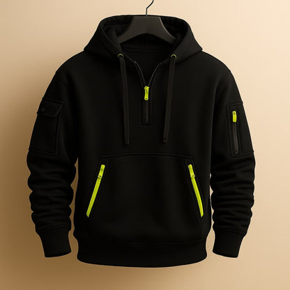 Phillip - Classic Quarter-Zip Hoodie | By Julian & Claire Toronto