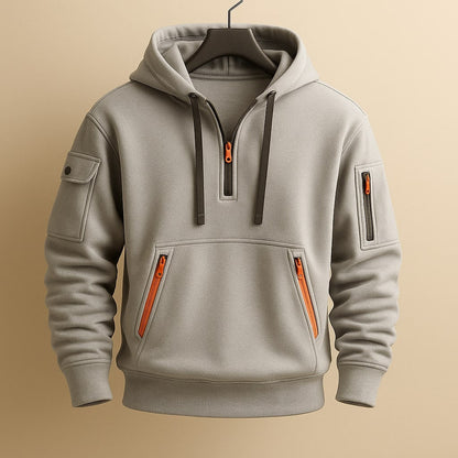 Phillip - Classic Quarter-Zip Hoodie | By Julian & Claire Toronto