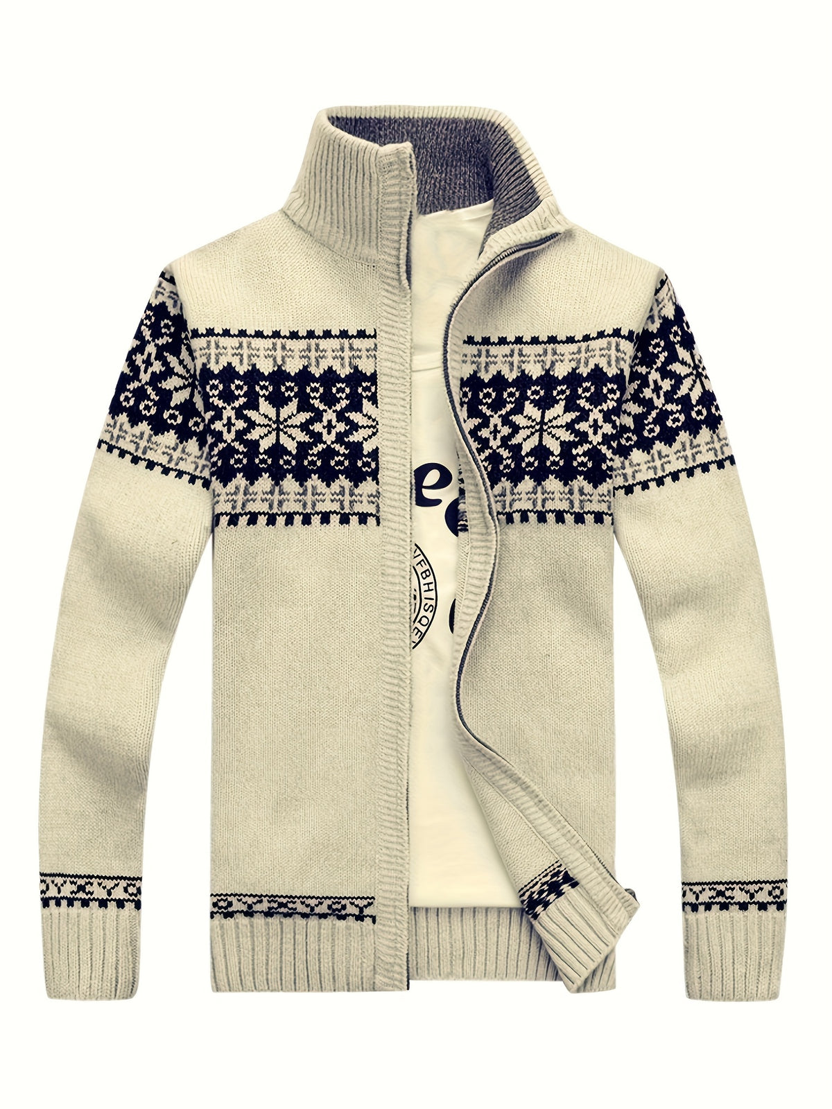 Boyd - Heritage Patterned Cardigan | By Julian & Claire Toronto