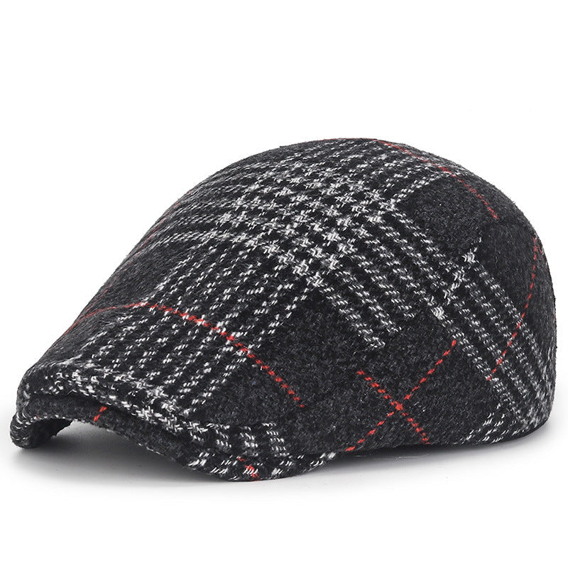 Oakes - Heritage Plaid Wool Cap | By Julian & Claire Toronto