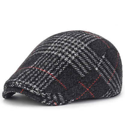 Oakes - Heritage Plaid Wool Cap | By Julian & Claire Toronto