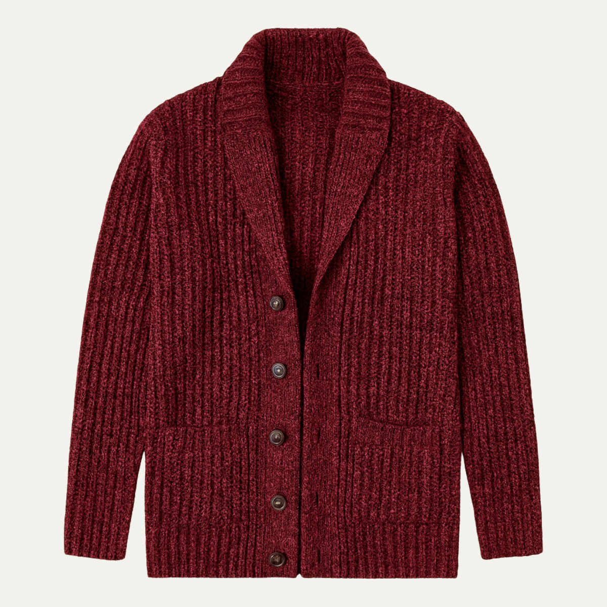 Theodore - Classic Collar Cardigan | By Julian & Claire Toronto