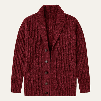 Theodore - Classic Collar Cardigan | By Julian & Claire Toronto