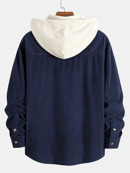 Jared - Relaxed Hooded Overshirt | By Julian & Claire Toronto
