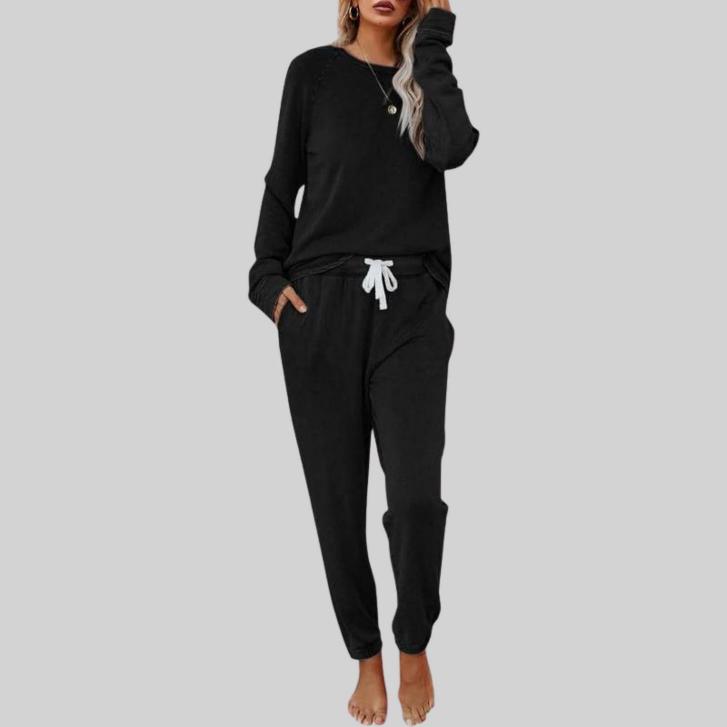 Luna - Long Sleeve and Sweatpants Set | By Julian & Claire Toronto