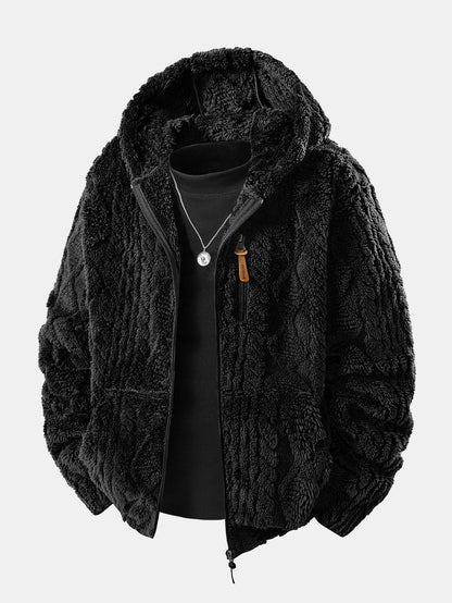 Jack - Jacquard Pattern Hoodie | By Julian & Claire Toronto