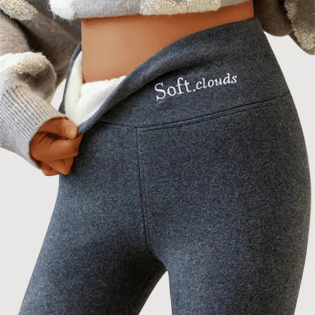 Margaret – Cosy Fleece Leggings | By Julian & Claire Toronto