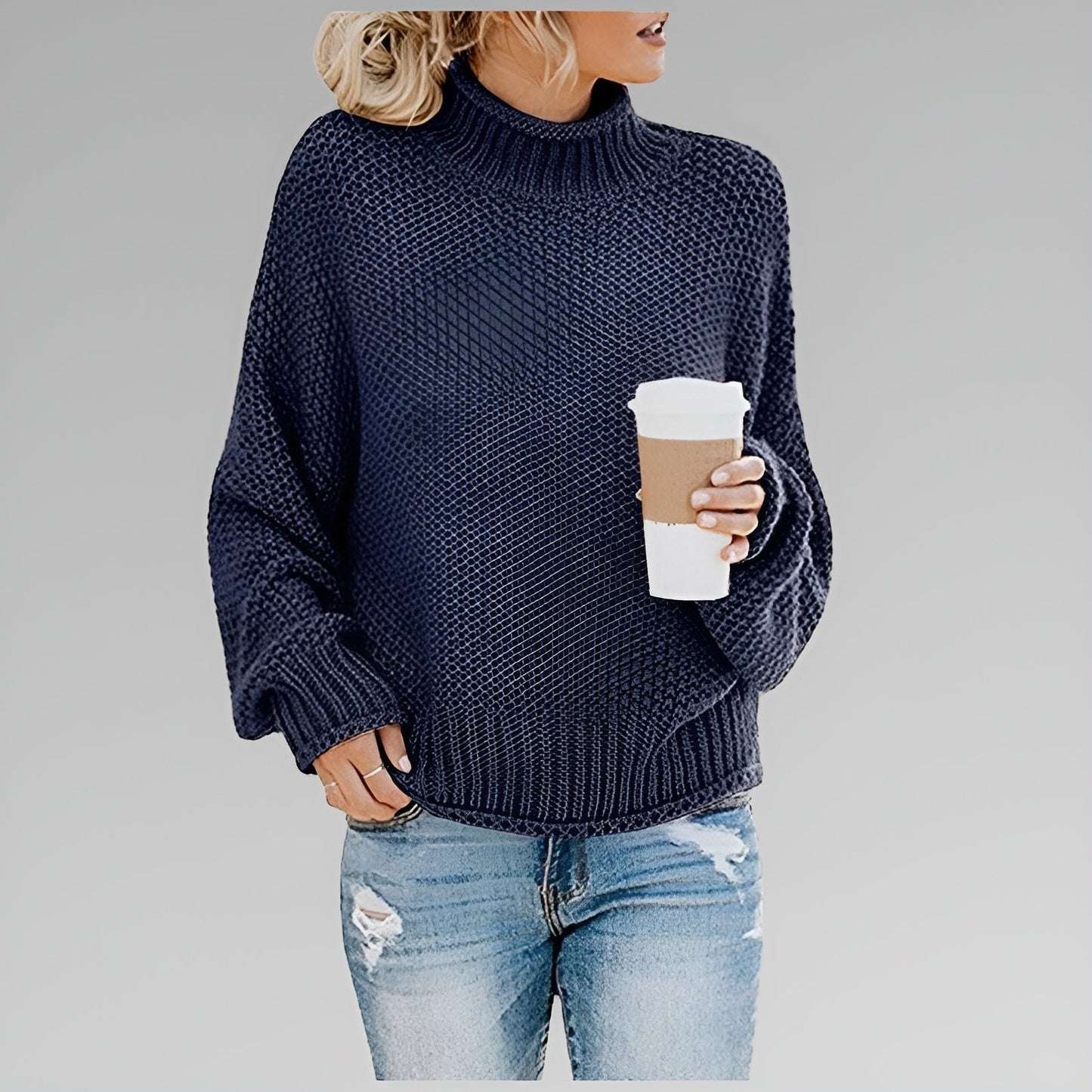 Isabella - Classic Cozy Knit Sweater | By Julian & Claire Toronto