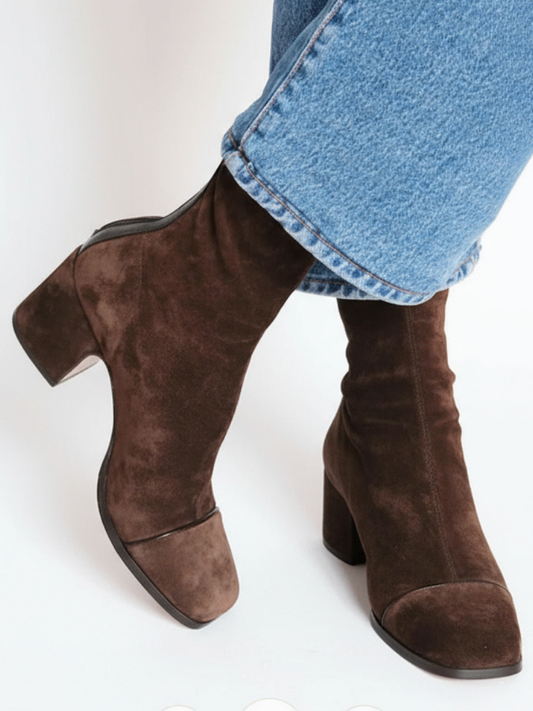 Alexandra – Elegant Heeled Boots | By Julian & Claire Toronto