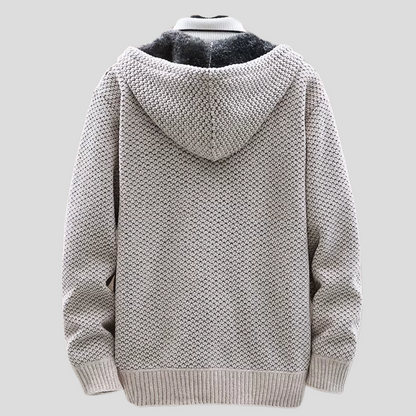 Troy - Modern Comfort Knit Zip Hoodie | By Julian & Claire Toronto