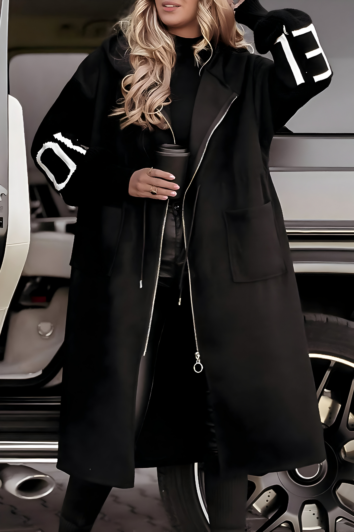 Ivy - Elegant Hooded Coatigan | By Julian & Claire Toronto