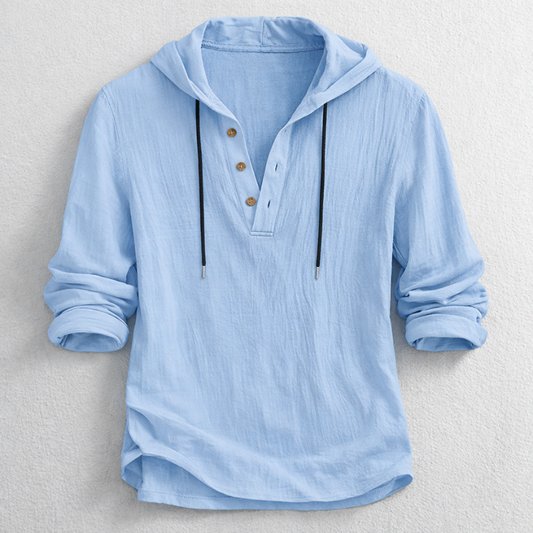 Tiernan - Relaxed Utility Hoodie Shirt | By Julian & Claire Toronto