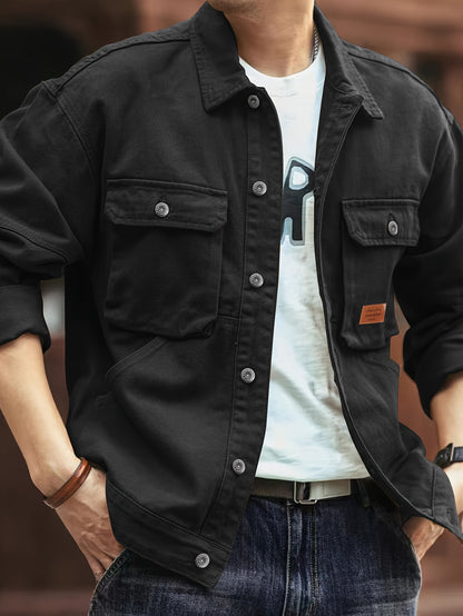 Clinton - Casual Multi-Pocket Jacket | By Julian & Claire Toronto