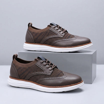 Patrick - Timeless Brogue Walking Sneakers | By Julian & Claire Toronto