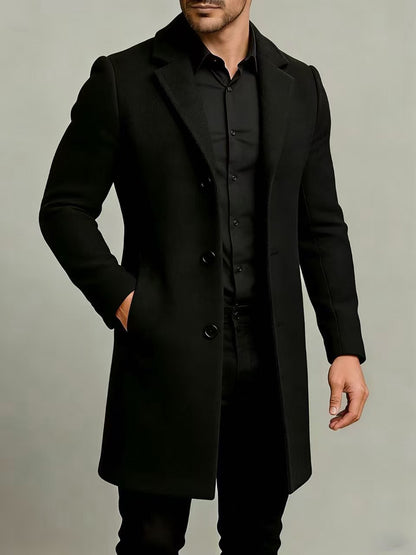Alessandro - Elegant Business Overcoat | By Julian & Claire Toronto