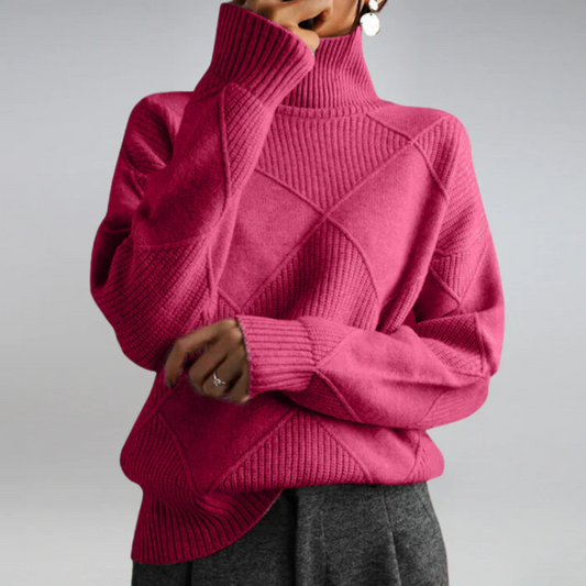 Lily - Luxe Turtleneck Sweater | By Julian & Claire Toronto