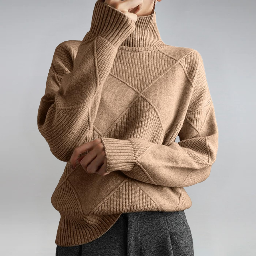 Lily - Luxe Turtleneck Sweater | By Julian & Claire Toronto
