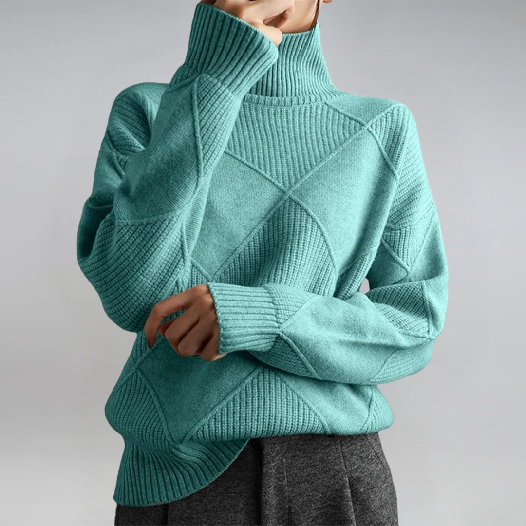 Lily - Luxe Turtleneck Sweater | By Julian & Claire Toronto
