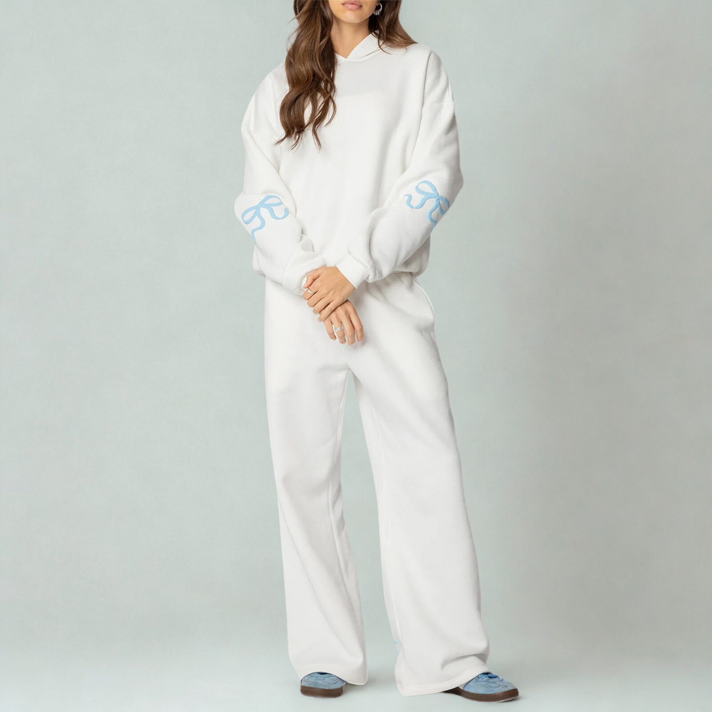 Nova -  Oversized Sweatshirt and Wide Leg Pants | By Julian & Claire Toronto