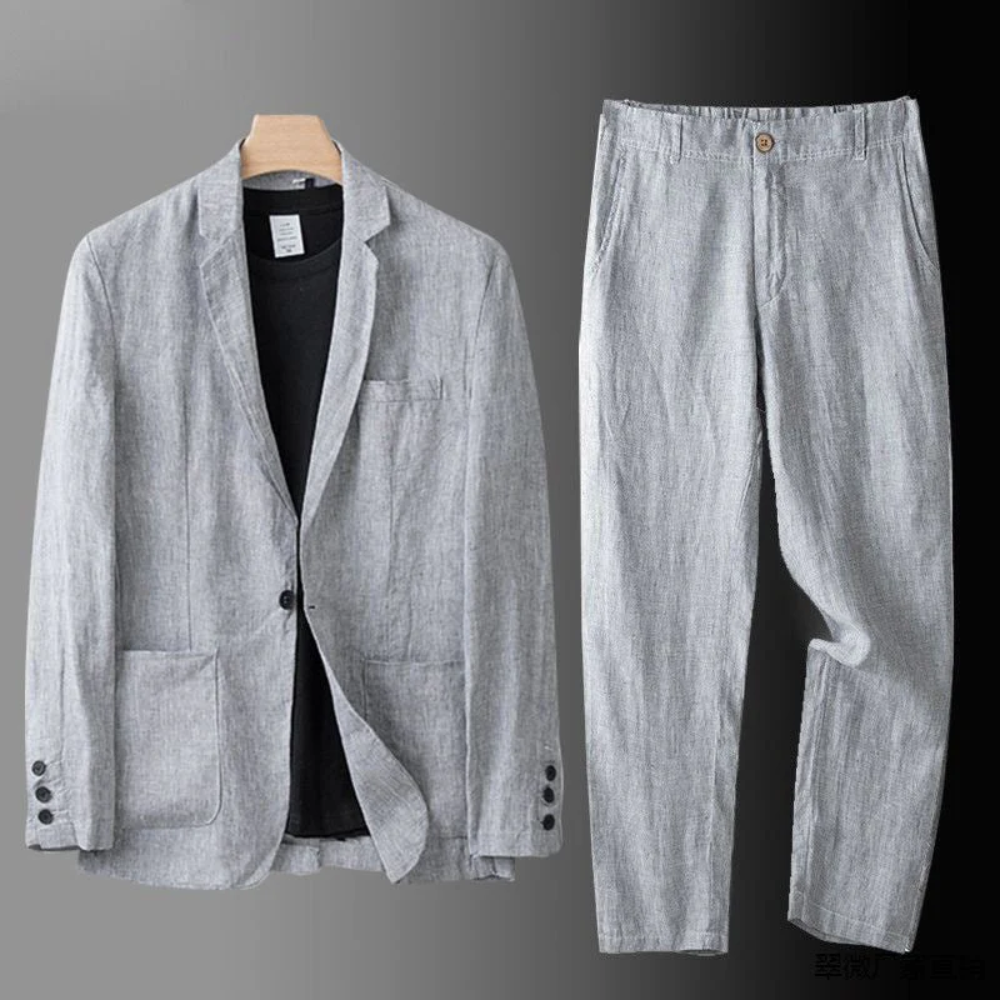 Cason - Casual Cardigan Trouser Set | By Julian & Claire Toronto