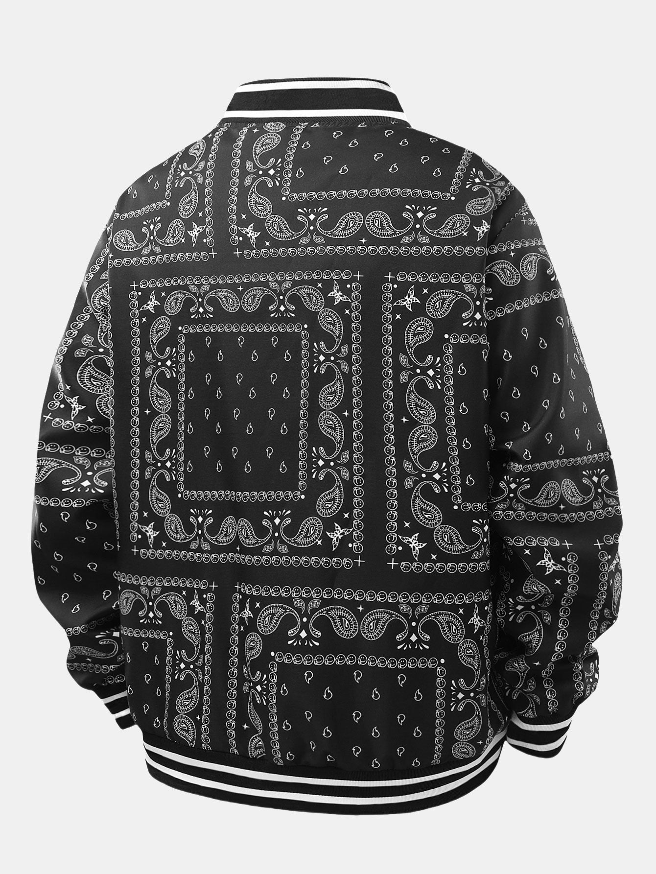 Jeremy - Vintage Paisley Baseball Jacket | By Julian & Claire Toronto