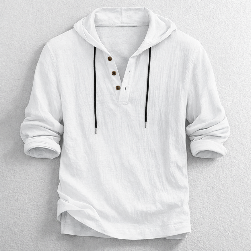 Tiernan - Relaxed Utility Hoodie Shirt | By Julian & Claire Toronto