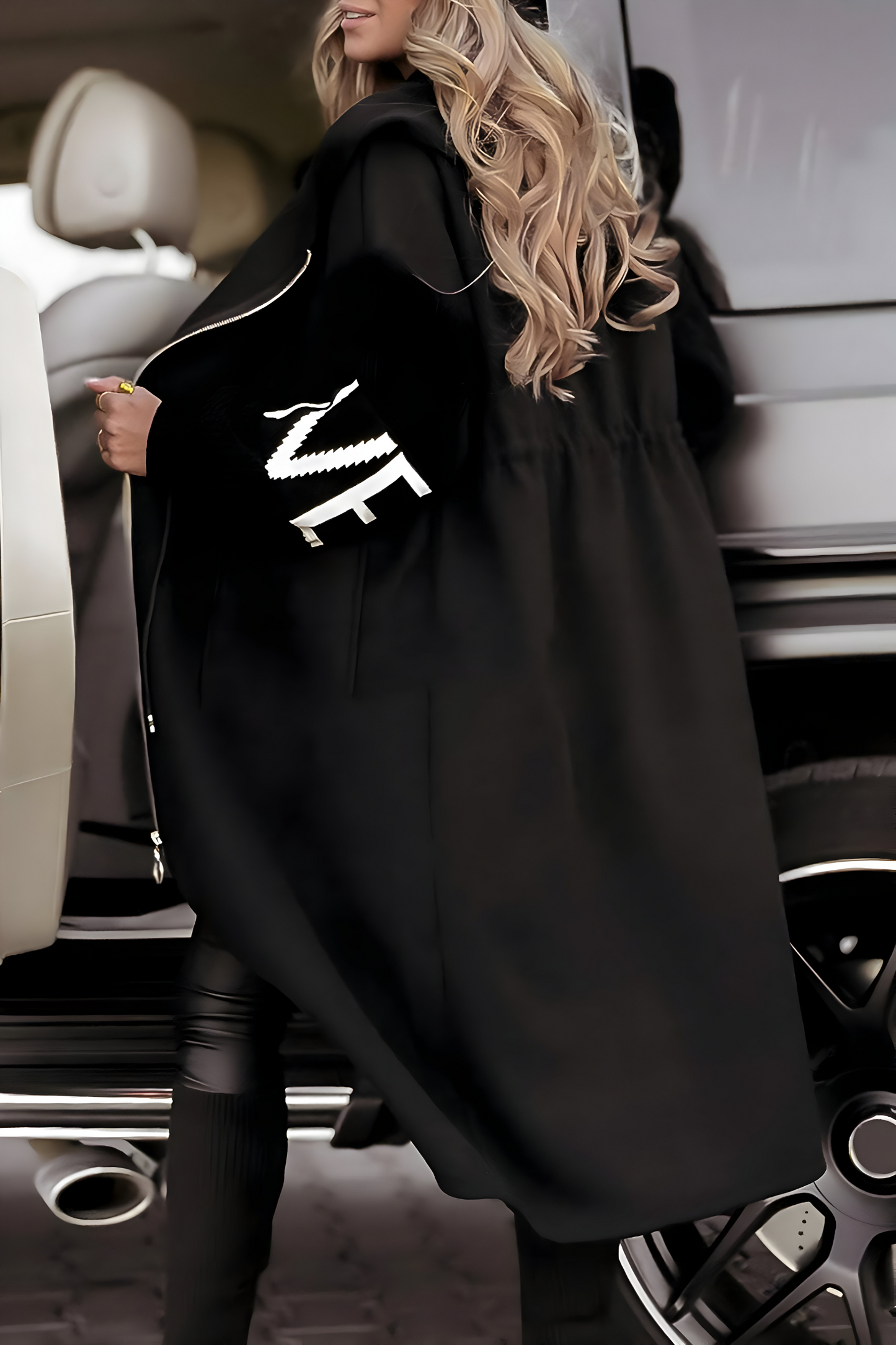 Ivy - Elegant Hooded Coatigan | By Julian & Claire Toronto