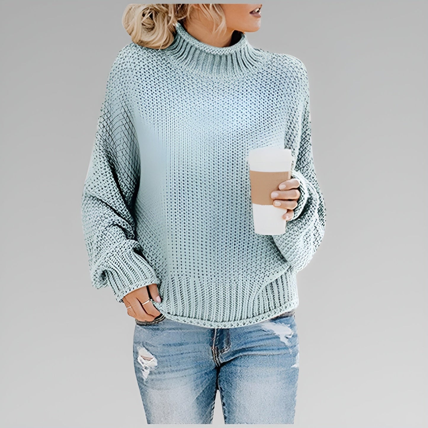 Isabella - Classic Cozy Knit Sweater | By Julian & Claire Toronto