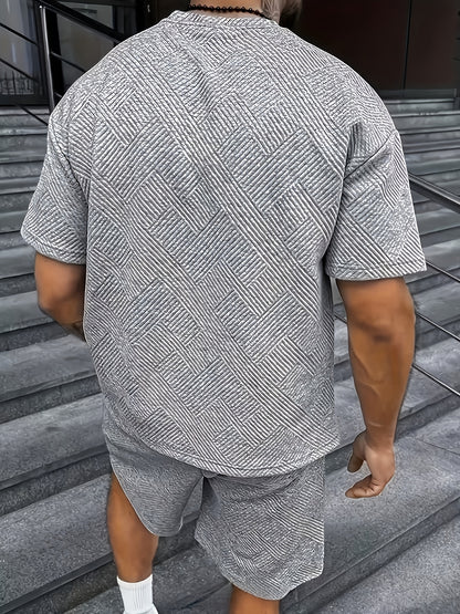 Arjun  - Round Neck Short Sleeve Set | Julian & Claire Toronto
