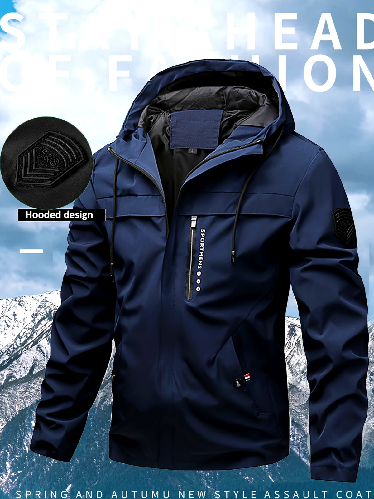 Cristian - Active Hooded Jacket | By Julian & Claire Toronto