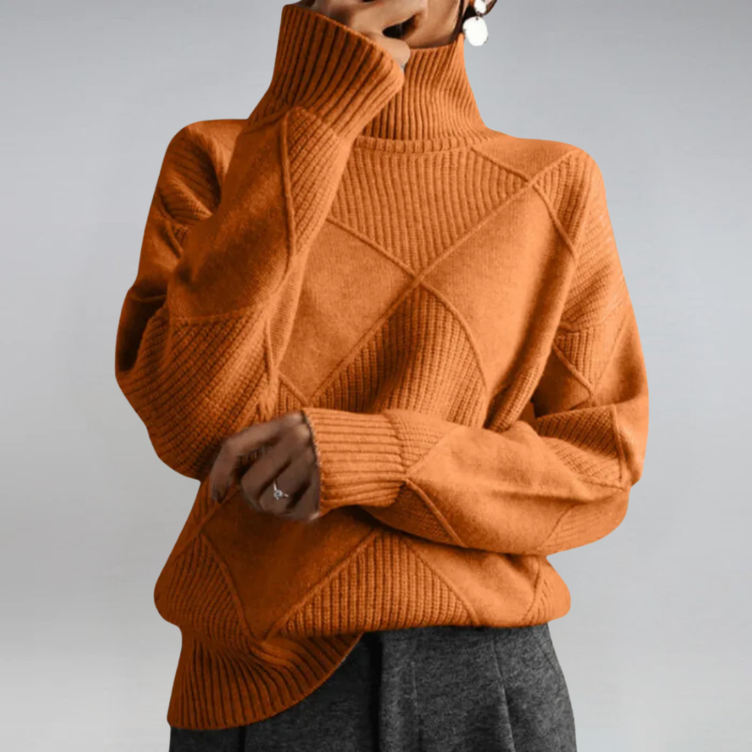 Lily - Luxe Turtleneck Sweater | By Julian & Claire Toronto