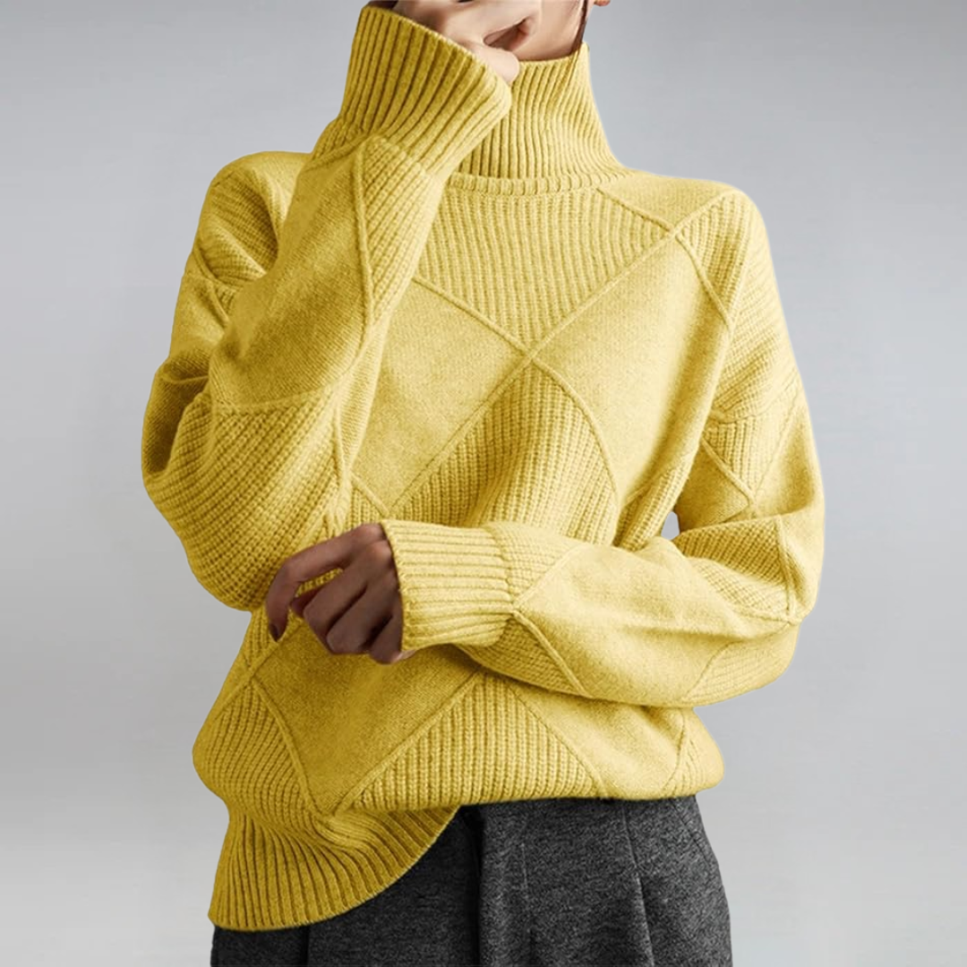 Lily - Luxe Turtleneck Sweater | By Julian & Claire Toronto