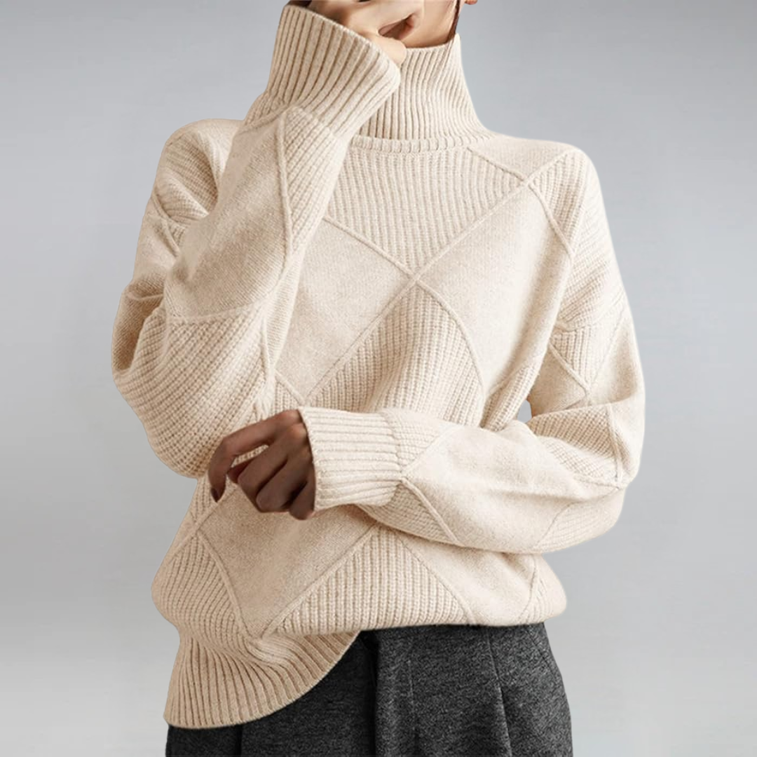 Lily - Luxe Turtleneck Sweater | By Julian & Claire Toronto