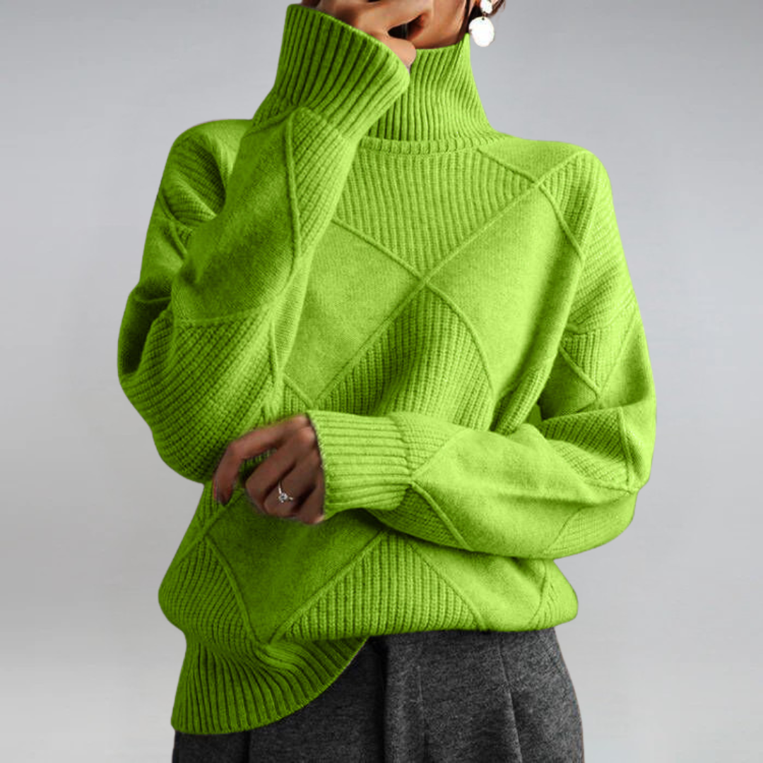 Lily - Luxe Turtleneck Sweater | By Julian & Claire Toronto