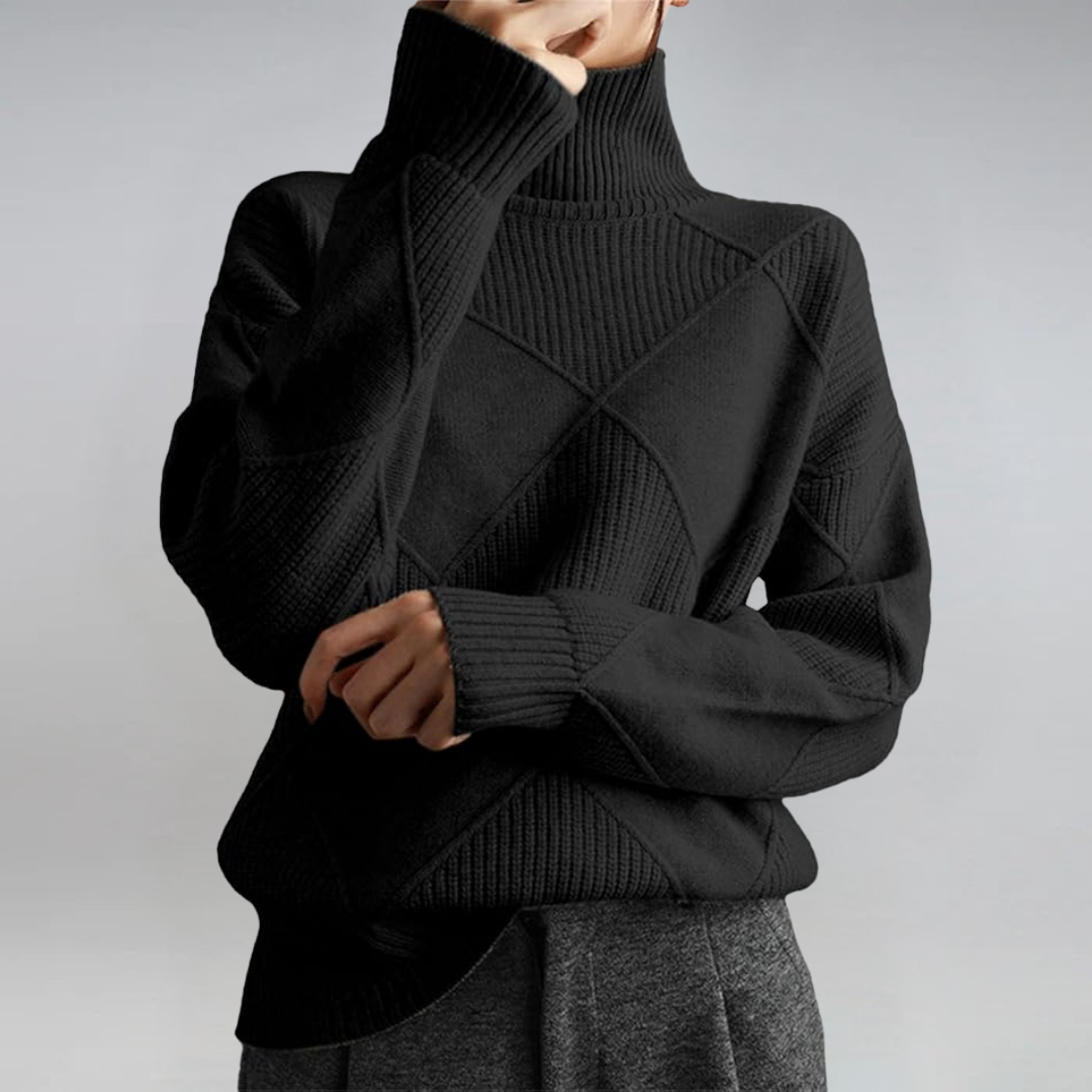 Lily - Luxe Turtleneck Sweater | By Julian & Claire Toronto