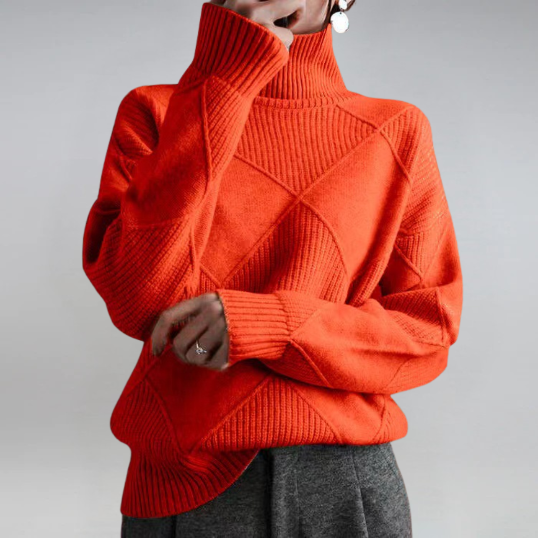 Lily - Luxe Turtleneck Sweater | By Julian & Claire Toronto