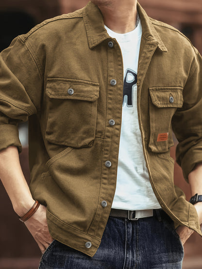 Clinton - Casual Multi-Pocket Jacket | By Julian & Claire Toronto